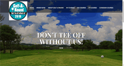 Desktop Screenshot of golfaround.net